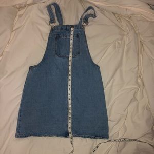 Forever 21 Denim Overall Dress